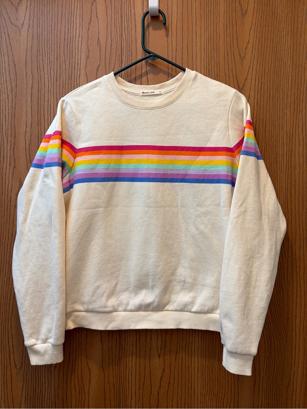 Marine Layer Crewneck Sweater - Cream